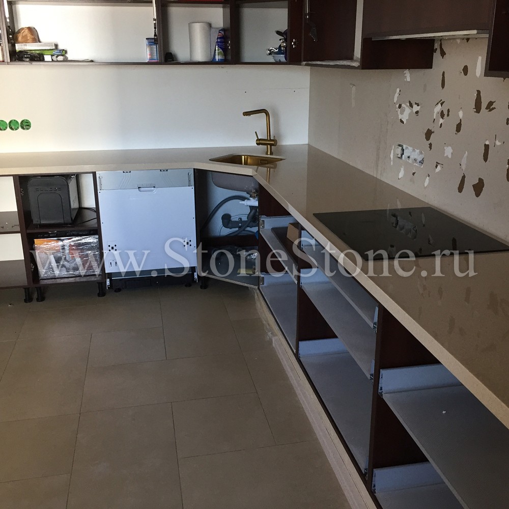 ������� ���������� �� ���������� ����� Staron Solid SI040 (Ivory) �� �����